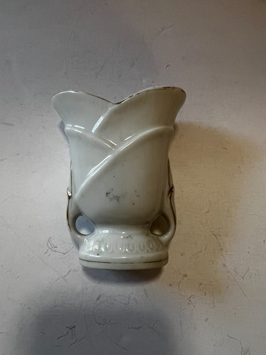 Vintage Small Floral Porcelain Occupied Japan Decorative Flower Bud Vase - Picture 13 of 13