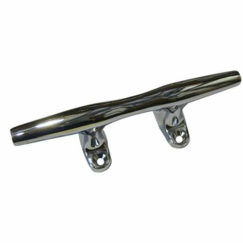 PERKO Cleat POLISHED OPEN BASE  STAINLESS STEEL 8"  
