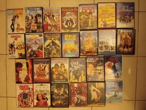 41 EMPTY DVD DISC CASES SINGLE DVD CASES Used w/ Covers Movies & Nintendo Wii