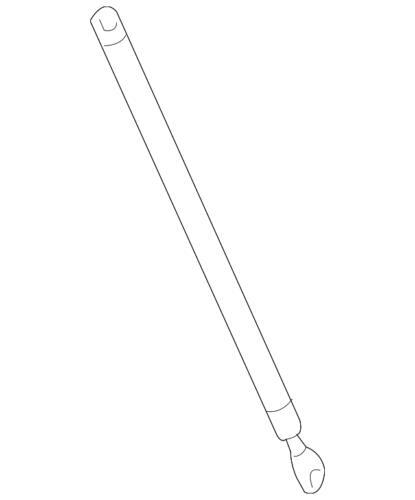 Estribo de portón trasero para GM (N/P 25992461)