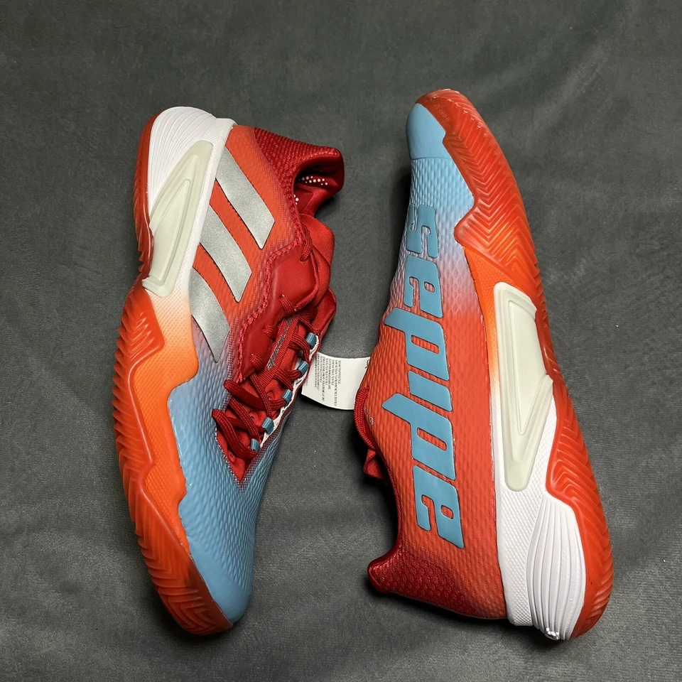 Adidas Barricade Clay Court Women's Tennis Shoes Sports Training Size 10 HQ8427 - Image 3 of 4