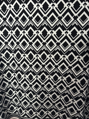 JONES STUDIO Women Stretch Comfy Polyester Tank Top Black White 2X - Picture 7 of 8
