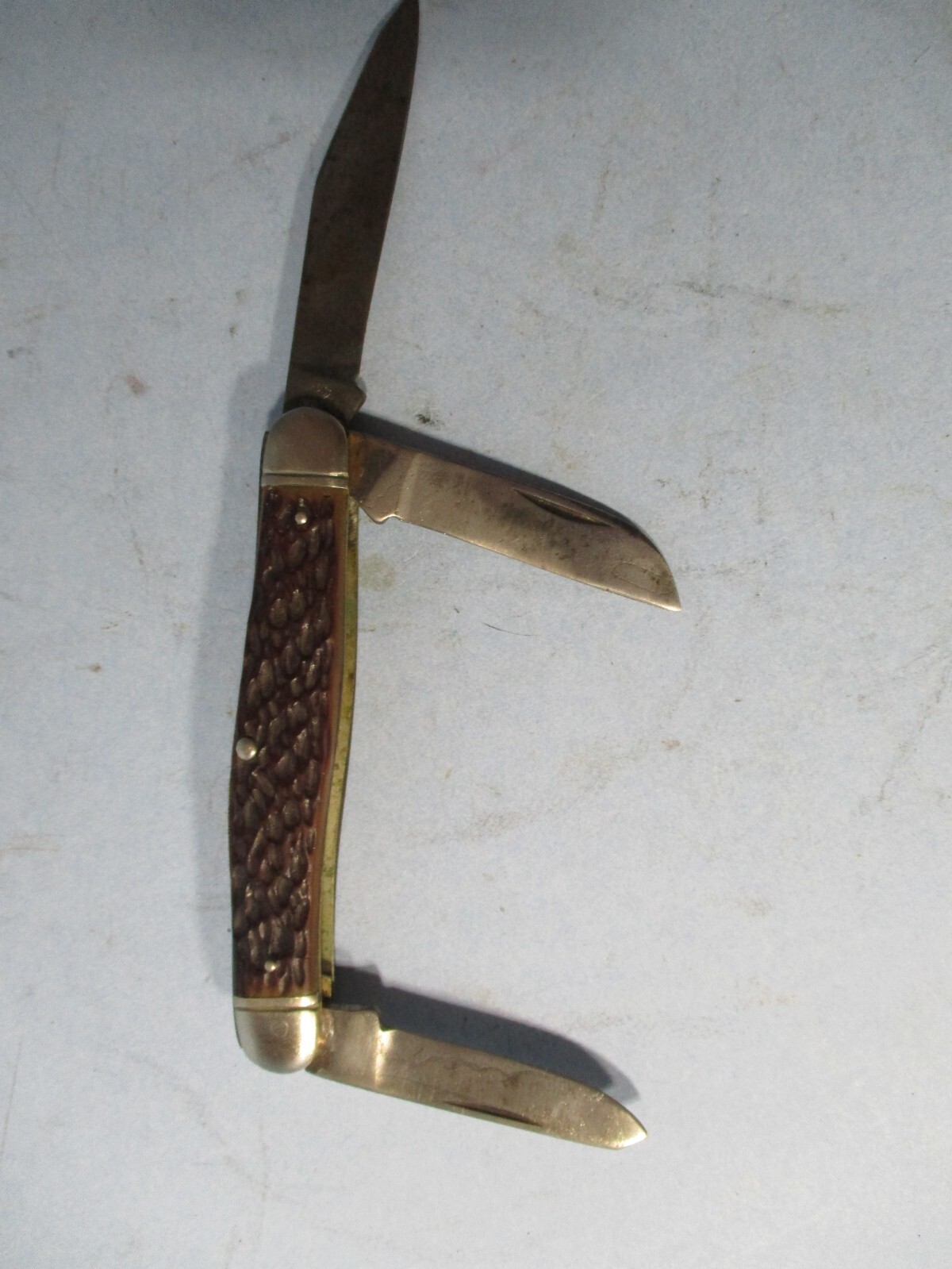 Boker Knife 8573 3 blade, made in the USA great condition eBay