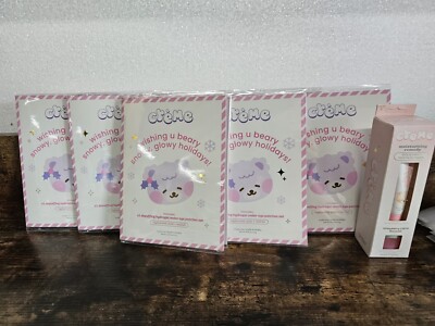 Creme Shop Eye Patches Set New Depuffing Hyaluronic Acid & Retinol Lot Of 8 Plus
