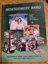 1962  Montgomery Ward Camera Catalog Wards Vintage Original