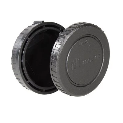 CAM DESIGN Body Cap & Camera Rear Len Cover Nikon N-Mount Nikon 1 N1 Lenses J1 J2 J3 J4 V1