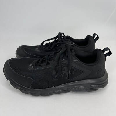 Under Armour Charged Assert 9 Black Running Shoes Women s Sz 8 Wide