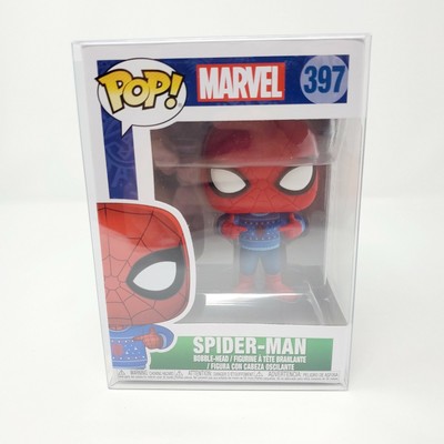 spider man ugly christmas sweater pop
