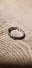 Sterling Ring With Green Color