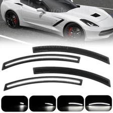 For Chevy Corvette C7 14-19 F&R Dynamic LED Side Marker Fenders Turn Signal Lamp