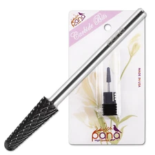 USA PANA DLC Black Cone Shape Carbide Bit 3/32" Shank Size- Coarse