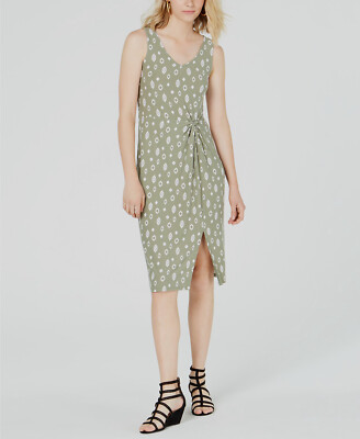 green knot front dress Wandering Knot Front Maxi Dress Black / S
