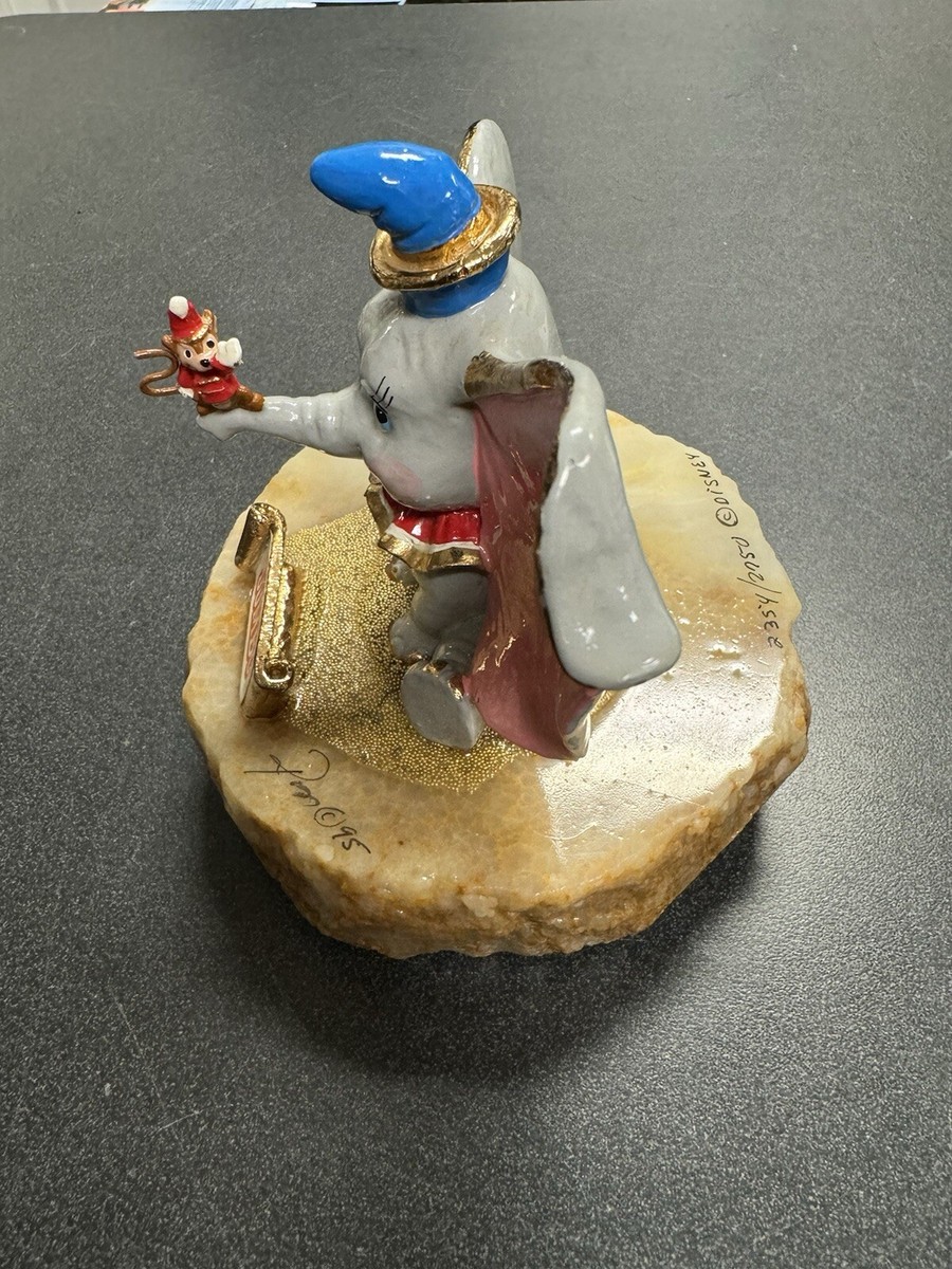 1995 Ron Lee Disney Dumbo & Timothy Mouse Rare Sculpture 2354/2750