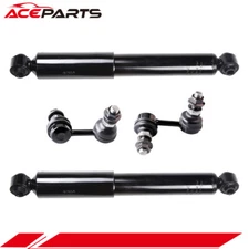 4x Rear Shocks Absorber Assembly & Sway Bar Links Kit For NISSAN ARMADA 2005-15