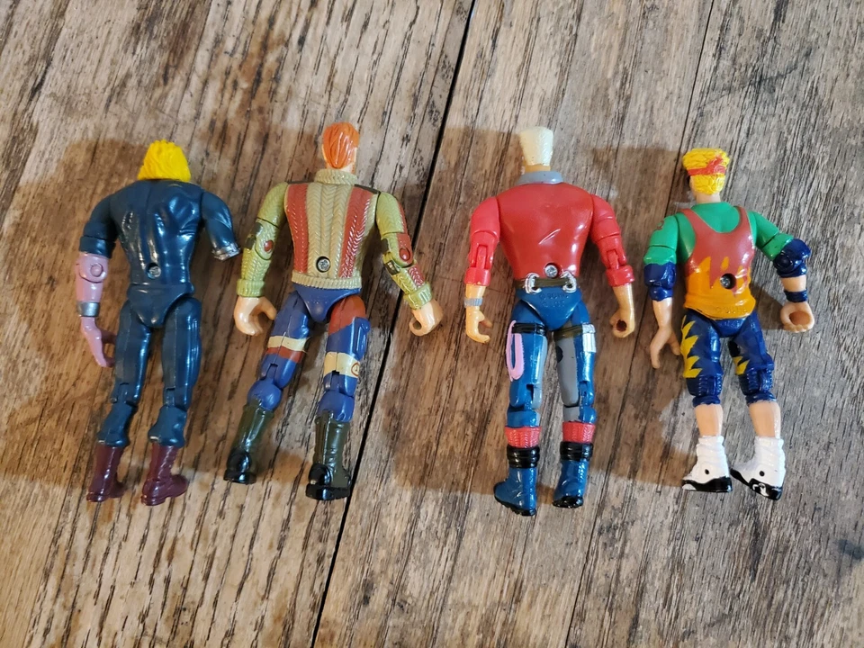 Lote de figuras JONNY QUEST - RIDE THE WIND X-TREME ACTION JONNY QUEST Ezekiel Rage Foto 4 de 4