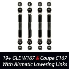 Fits Mercedes Benz GLE 450 W167 AMG Adjustable Lowering Links Air Suspension Kit