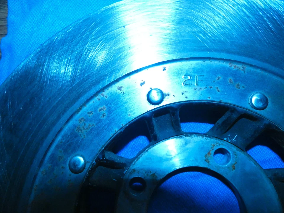 Disco de freno delantero Kawasaki KZ900A KZ1000A KZ750B KZ650B 1976-78 pn# 41080-005 Foto 3 de 4