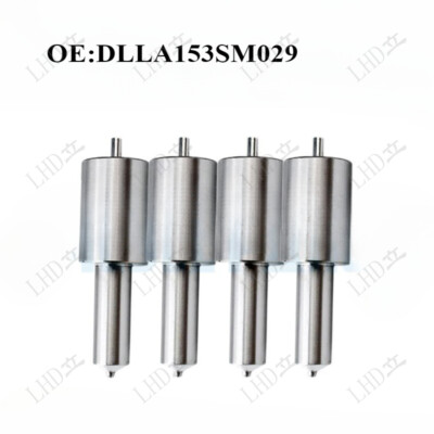 4Pcs Fuel Injector Nozzle DLLA153SM029 For Hitachi EX120-5 EX135 ISUZU 4BG1/