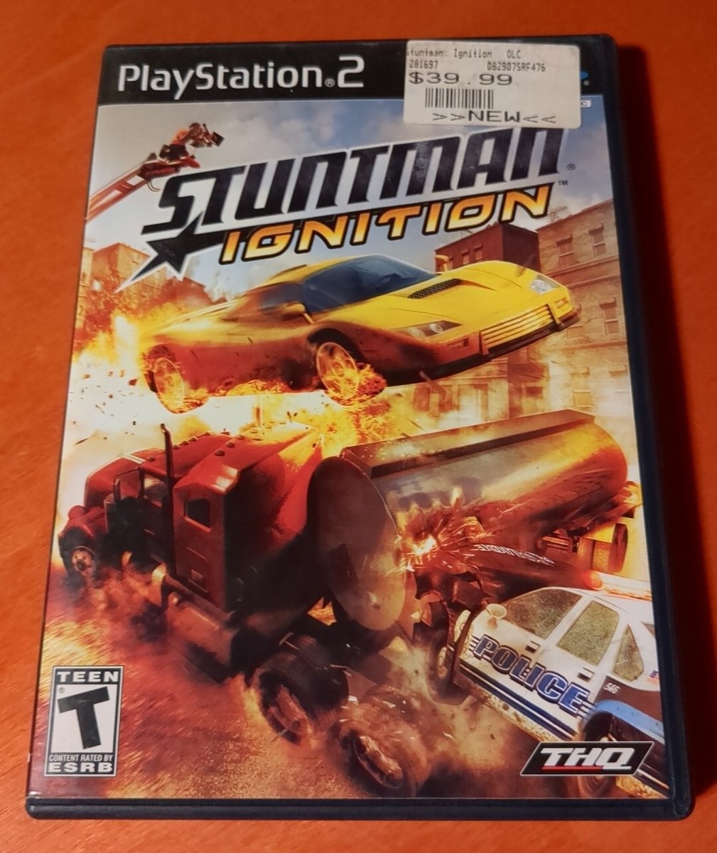 Stuntman Ignition Sony PlayStation 2 PS2 THQ Havok paradigm