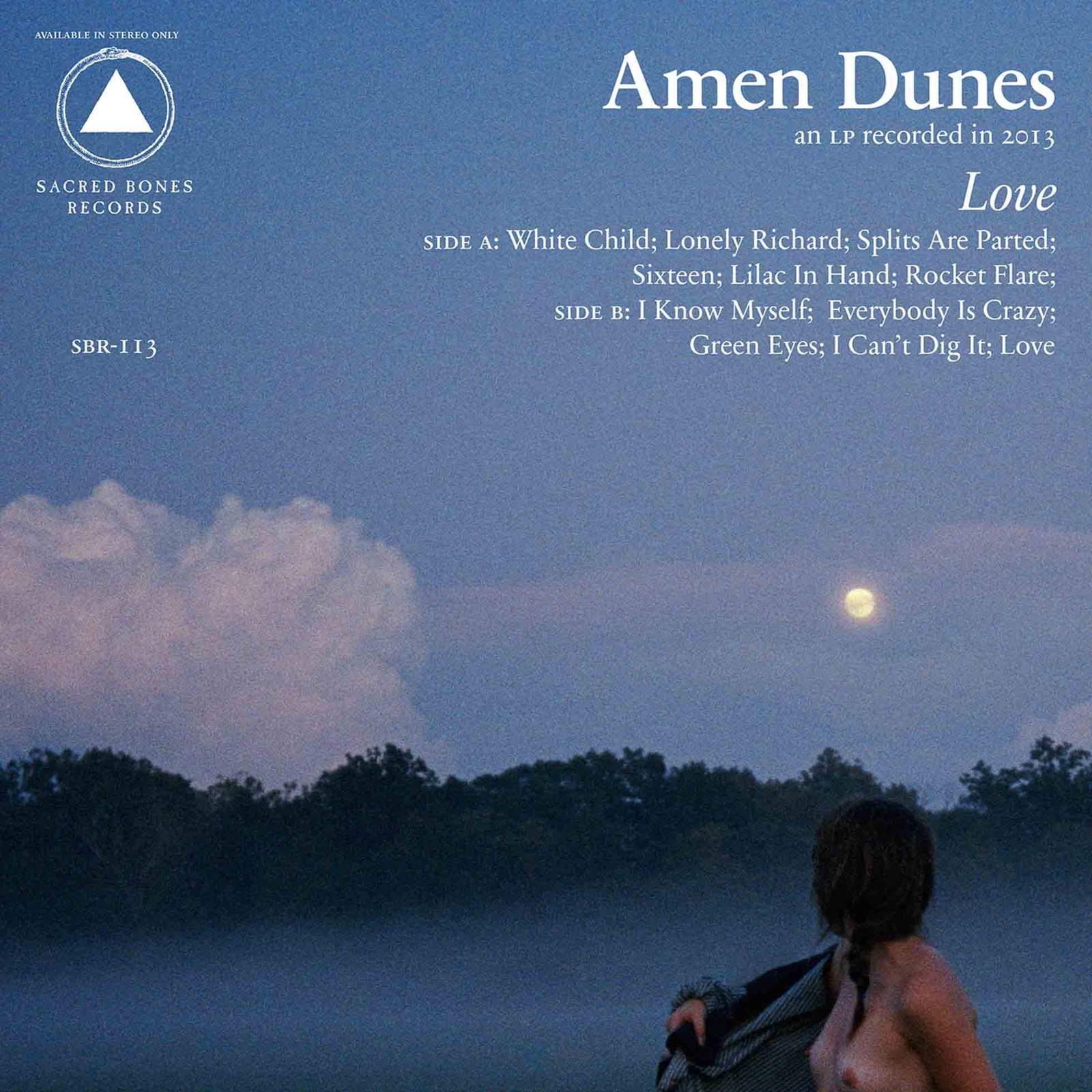Amen Dunes Love - Blue & White Marble (Vinyl LP)