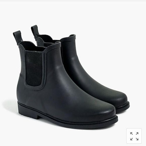 j crew factory chelsea rain boots