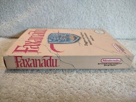 Faxanadu - (NES, 1989) *CIB w/ Poster + Case Protector* VGC* Tested! VINTAGE!
