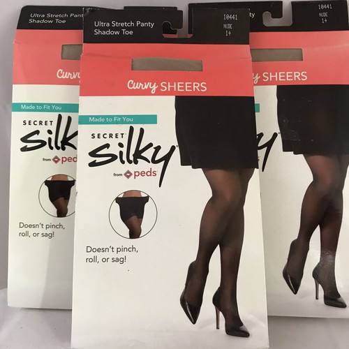 3 Secret Silky Curvy Sheers Stockings 