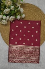 SAREE BLOUSE INDIAN NEW DESIGNER SARI PAKISTANI WEDDING BOLLYWOOD PARTY WEAR