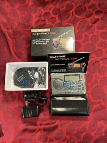 C.CRANE CC Skywave SSB SW,AM, FM, Weather,Air Receiver Aviation Band NEW IN BOX - Picture 1 of 9