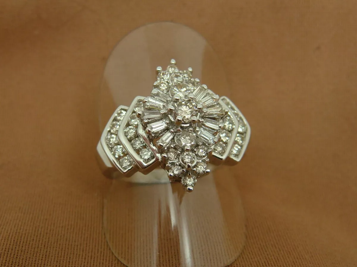 Vintage cocktail cheap rings ebay