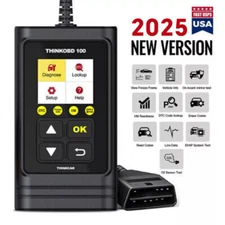 THINKOBD 100 Car OBD2 Scanner Diagnostic Tool Check Engine Fault Code Reader USA