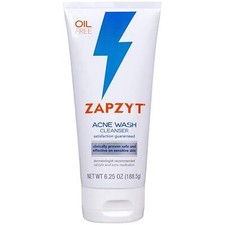 2 Pack ZAPZYT Acne Wash Cleanser 6.25 Ounce