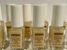 Lot Of 12 NUTRA NAIL 5 to 7 Day Growth Calcium -Trial Size - Discontinued