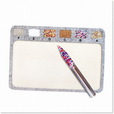 Premium Bead Mat Set with Scoop - Jewelry Making Essential, Soft  Stable with G