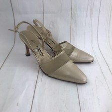 St John Nude Slingback Pumps Size 7