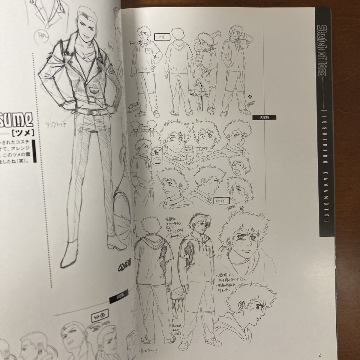 WOLF'S RAIN SEEKING “RAKUEN” Toshihiro Kawamoto Art Works Art Book