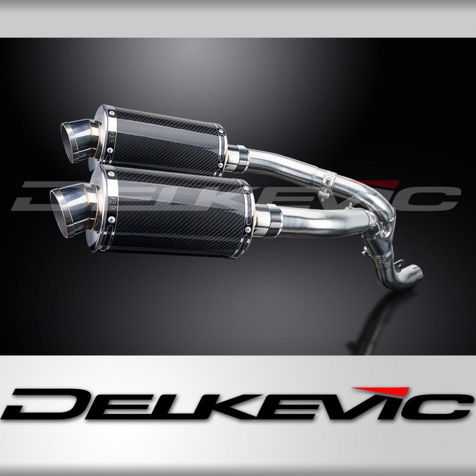 KAWASAKI ZX10R NINJA 2006-2007 225mm OVAL CARBON SILENCER EXHAUST