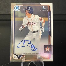 2015 Bowman Chrome 1st Auto #BCA-CBI Conor Biggio Astros