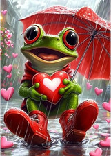 Diamond Paintings Kits for Adults,Frog Diamond Art Kits for Adults,12X16 Inch...