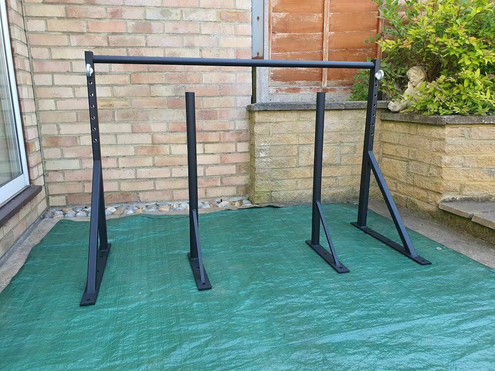 Wall Mounted Pull Up Bar Dip Bars