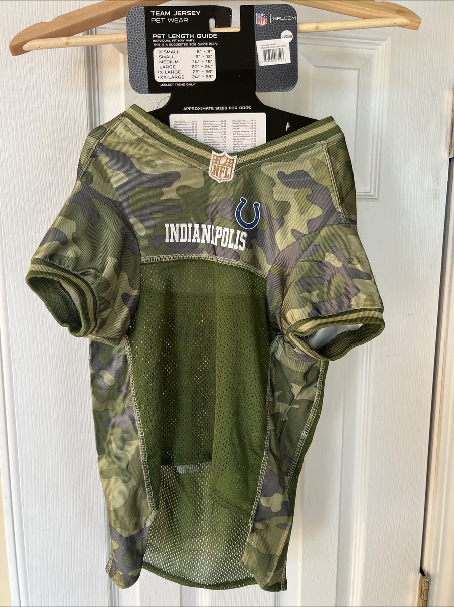 NFL Team Jersey Dogs/cats Pet Wear Indianapolis Colts XL licensed