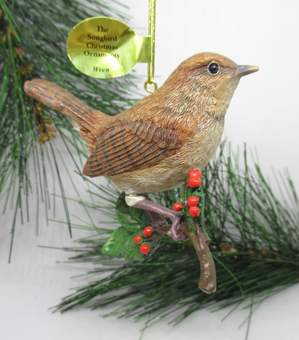 Danbury Mint Songbird Christmas Ornament WREN eBay