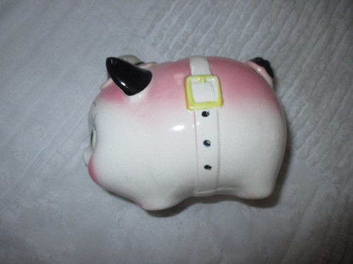 Vintage Piggy Bank Japan Police Fire Department Hat Belt Westpac Best Price! - Picture 3 of 8