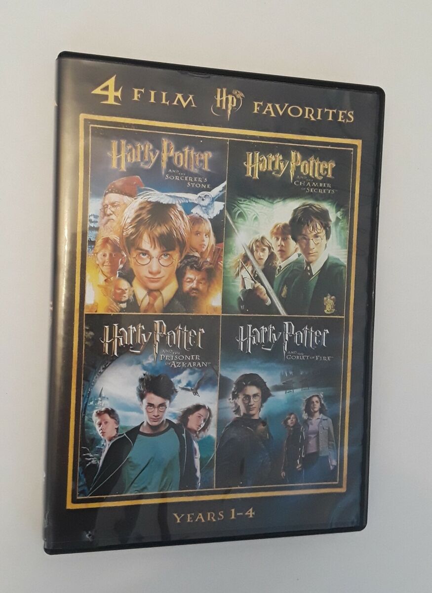 Harry Potter Years 1-4 DVD 4 Disc Set Harry Potter Years 1-4 DVD 4 Disc Set