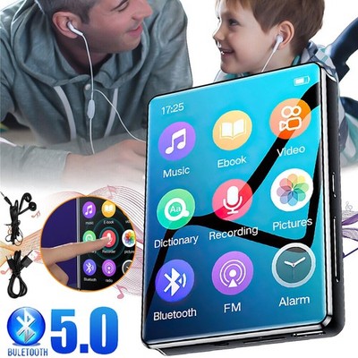 MP3 Player Bluetooth 5.0 Musik Player HiFi Bass Musikspieler MP4 Video Player DE