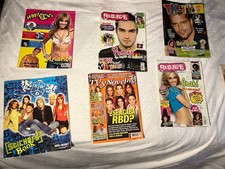 RBD Rebelde Bundle Set Lot  5 Magazine RBD Dulce Maria For Collector Rare