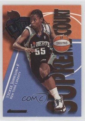 2000 Skybox Dominion WNBA Supreme Court Vickie Johnson #8SC 0c6