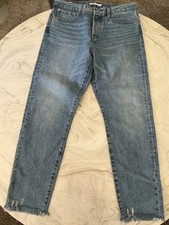 Levi s Premium Big E 501 Skinny Medium Wash 30 X 28 Distressed Blue Jeans
