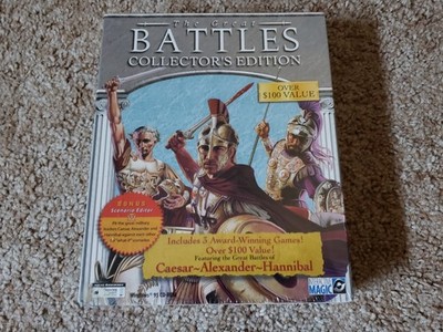 The Great Battles Collector's Edition Interactive Magic IBM PC Brand New
