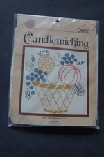 Dritz Fruit Basket #9030 Candlewicking 12 x 12 inch Kit